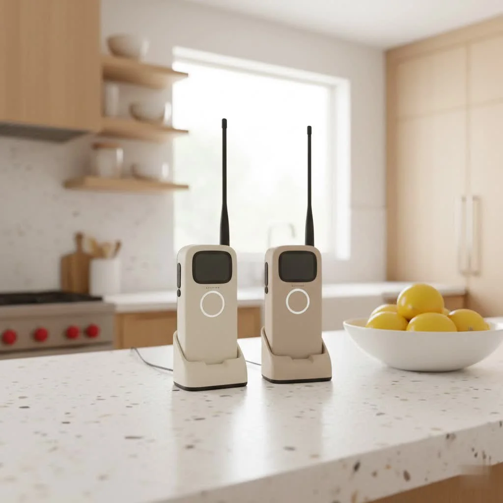 Walkie talkies for mountain communication